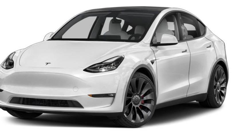 TESLA MODEL Y 2020 5YJYGDEE5LF059741 image